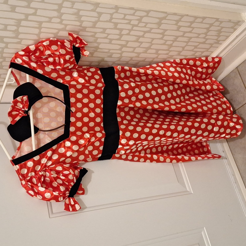 Glossy Minnie Mouse Costume